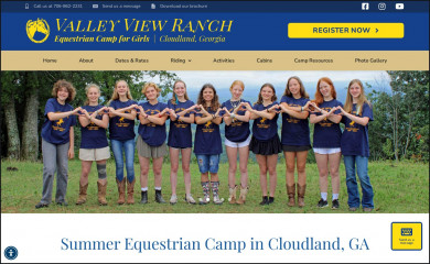 valleyviewranch.com screenshot
