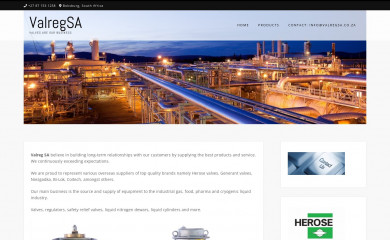 valregsa.co.za screenshot