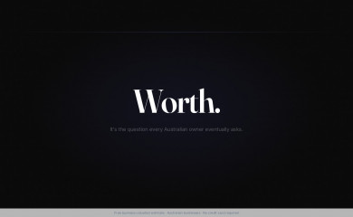 valuemybusiness.com.au screenshot