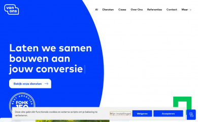 https://www.van-ons.nl/ screenshot