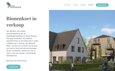 vanmarishof.nl screenshot