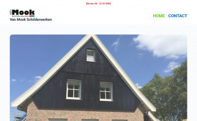vanmookschilderwerken.nl screenshot