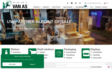 vanas.nl screenshot