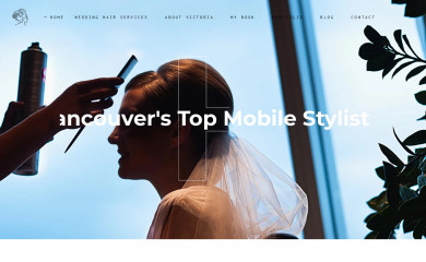 vancouvermobilehairstylist.com screenshot