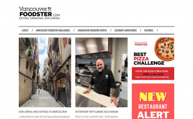 vancouverfoodster.com screenshot