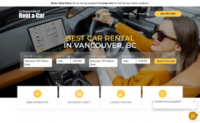 vancouverrentacar.net screenshot