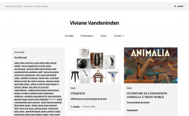 vandeninden.com screenshot