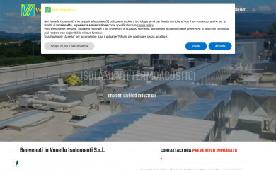 vanellaisolamenti.it screenshot