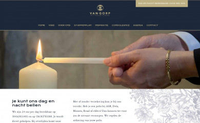 vangorpuitvaartzorg.nl screenshot
