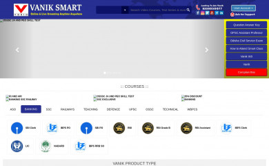 vaniksmart.com screenshot