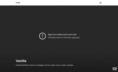 https://vanilla.torounit.com screenshot