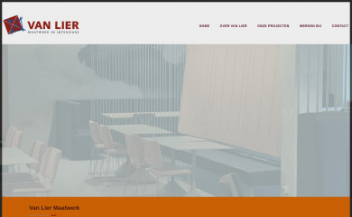 vanliermaatwerk.nl screenshot