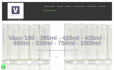 vasosdafe.com screenshot