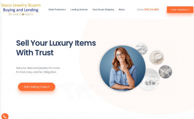 vascojewelrybuyers.com screenshot