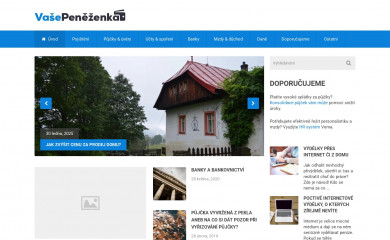 vasepenezenka.cz screenshot