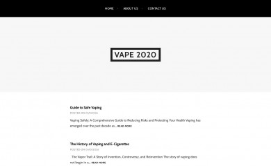 vape2020.com screenshot