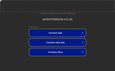 vapestoresuk.co.uk screenshot