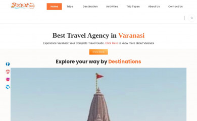 varanasiroutes.com screenshot