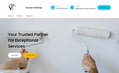 vardaanpaintings.com.au screenshot