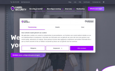 varelsecurity.be screenshot