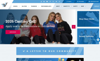 varsity.com screenshot
