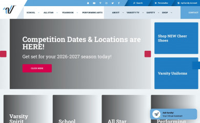 varsity.com screenshot