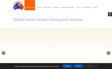varsovia.edu.pl screenshot