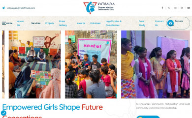 vatsalya.org.in screenshot
