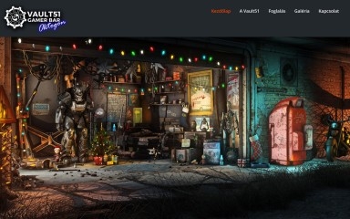 vault51gamerbar.hu screenshot