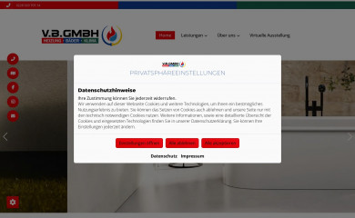 vb-meisterbetrieb.de screenshot