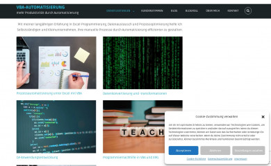 vba-automatisierung.de screenshot