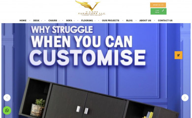 vcarefurniture.com screenshot