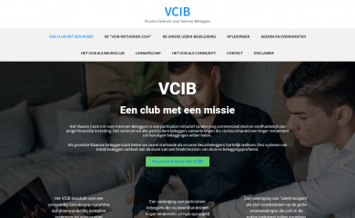 vcib.be screenshot
