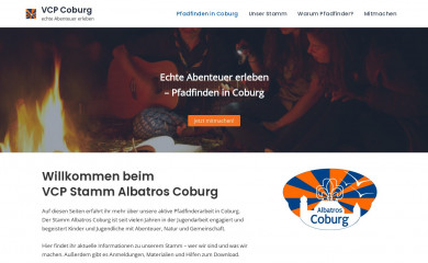 vcp-coburg.de screenshot