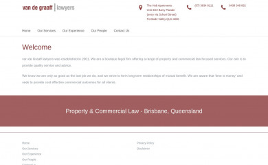 vdglaw.com.au screenshot