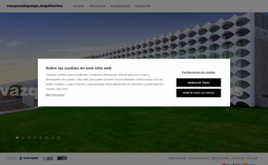 vdparquitectos.com screenshot