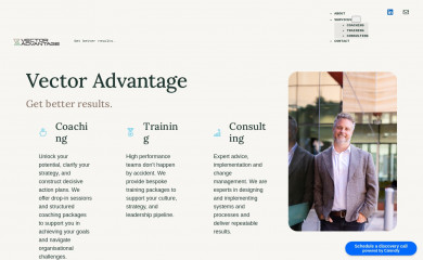 vectoradvantage.com.au screenshot