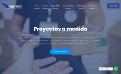 vectorlogistica.com screenshot