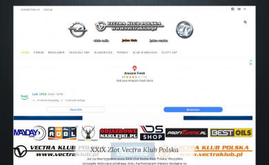 vectraklub.pl screenshot