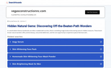 vegasconstructionnc.com screenshot