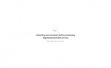 vegetarianaustralia.com.au screenshot