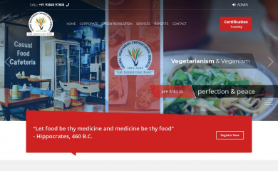 vegetariancertification.org screenshot