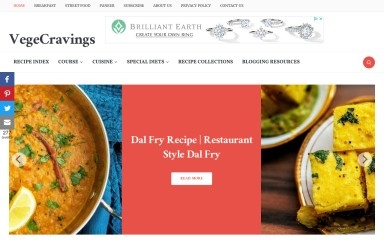 http://vegecravings.com screenshot