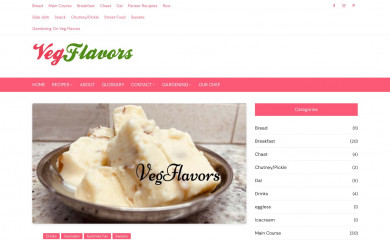 vegflavors.com screenshot
