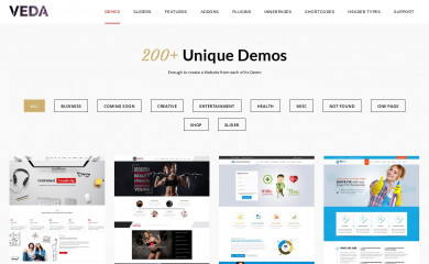 http://veda.vedicthemes.com/ screenshot