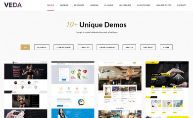 http://veda.vedicthemes.com/ screenshot