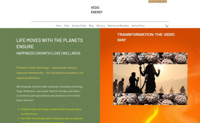 vedicenergy.com screenshot