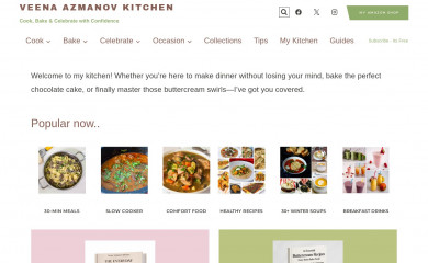 veenaazmanov.com screenshot