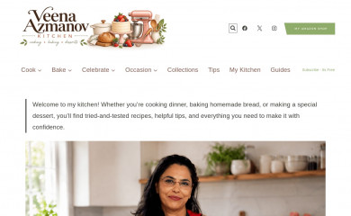 veenaazmanov.com screenshot