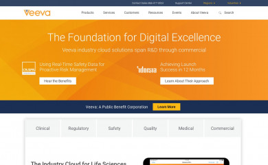 veeva.com screenshot